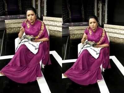 Suma Kanakala : సెట్ మీదే అది చేయాలని ఎంతో ఆశగా ఎదురుచూస్తున్నా.. యాంకర్ సుమ వీడియో వైరల్