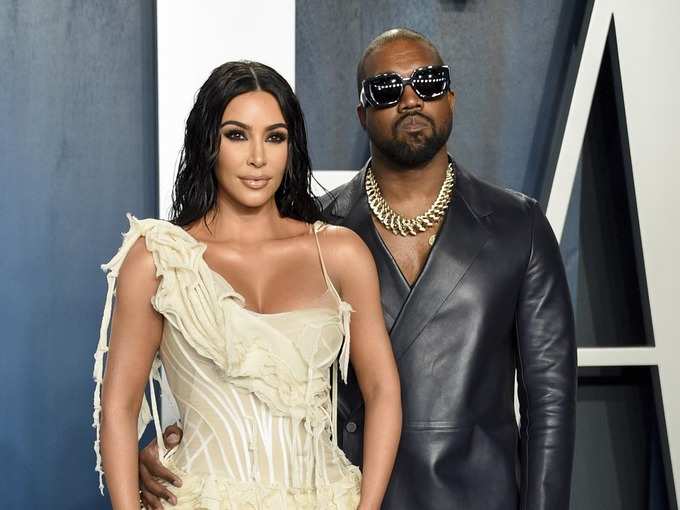 Kim Kardashian and Kanye West