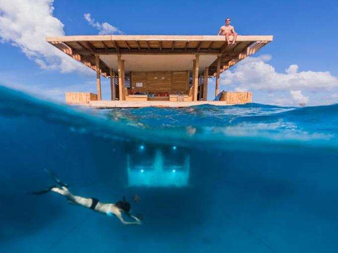 द मांटा अंडरवाटर रूम, जंजीबार - The Manta Underwater Room, Zanzibar