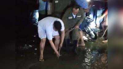 मथुरा में बारिश के बाद जलभराव ने ले ली दो युवकों की जान, खुले पड़े नाले में गिरने से मौत