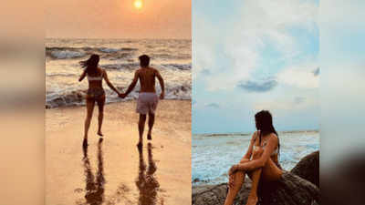 बीच, बिकीनी आणि बॉयफ्रेंड; जान्हवी कपूरच्या फोटोंचा सोशल मीडियावर धुमाकूळ