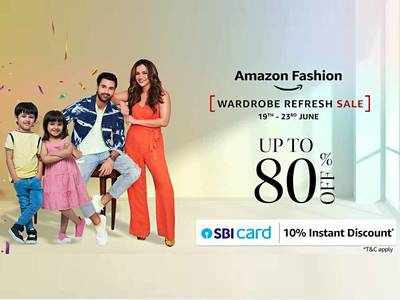 Amazon Fashion Wardrobe Refresh Sale : शुरू होने वाला है फैशन का महामेला, इस बार मिलेंगे इतने ऑफर्स