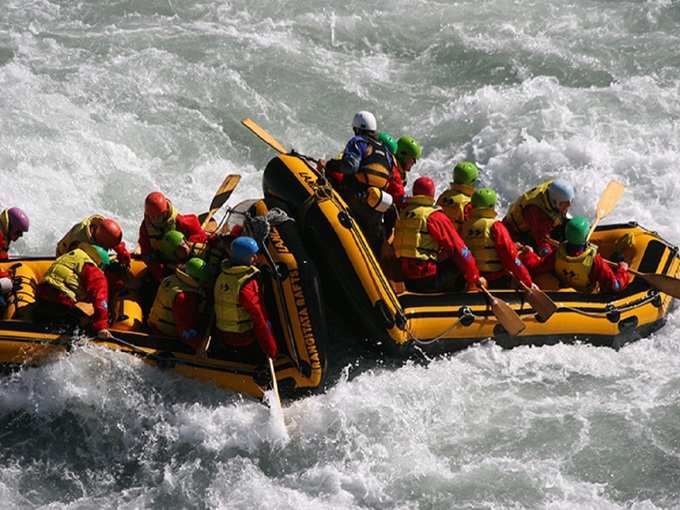 रिवर राफ्टिंग के लिए सिक्किम - River Rafting in Sikkim in Hindi