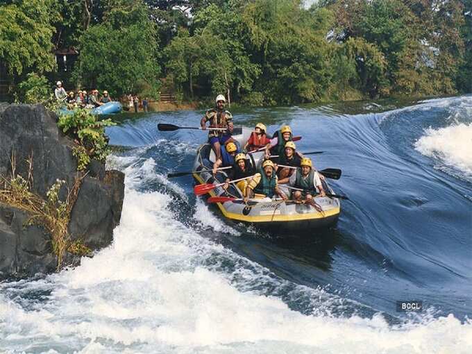 रिवर राफ्टिंग के लिए कूर्ग - River Rafting in Coorg in Hindi