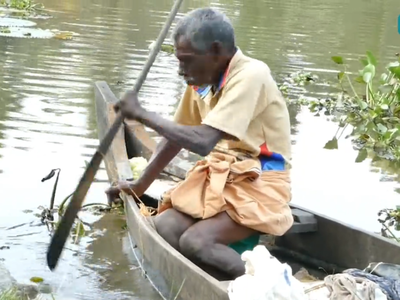 ബാങ്ക് അക്കൗണ്ടിൽ നിന്നു ബന്ധുക്കൾ 5 ലക്ഷം തട്ടി; പരാതിയുമായി കുമരകം രാജപ്പൻ