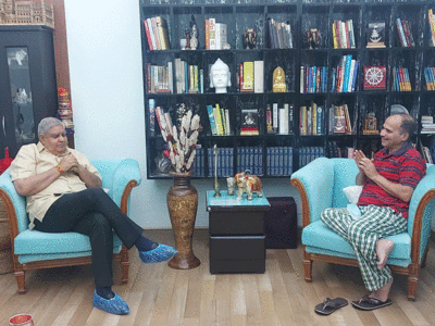Jagdeep Dhankhar news: अधीर रंजन चौधरी से मुलाकात....पश्चिम बंगाल के राज्यपाल जगदीप धनखड़ का आखिर क्या है इरादा?