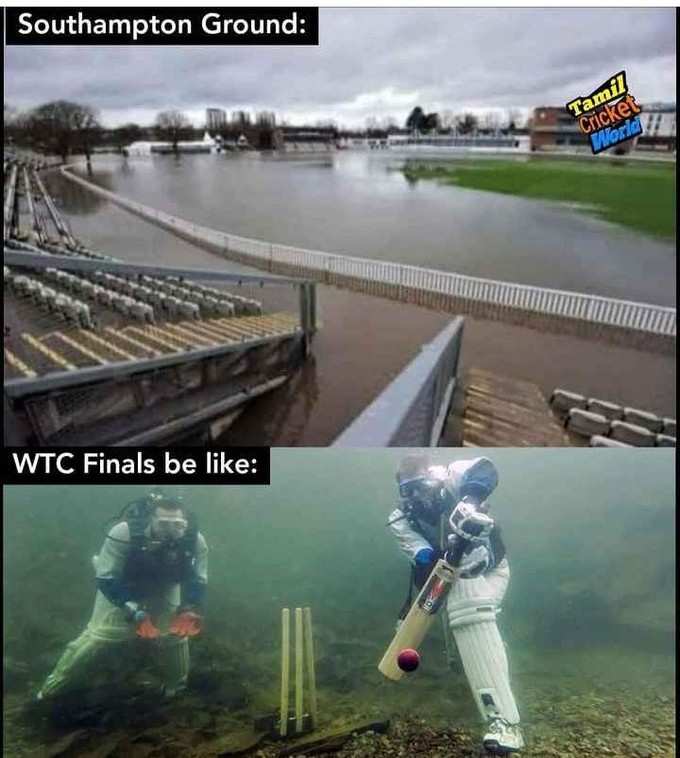 Ind vs NZ WTC finals: மீம்ஸ்!