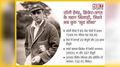 क्रिकेट में आज: वॉली हैमंड का जन्मदिन, वह महान खिलाड़ी जिसकी गिनती ब्रैडमैन के साथ होती थी