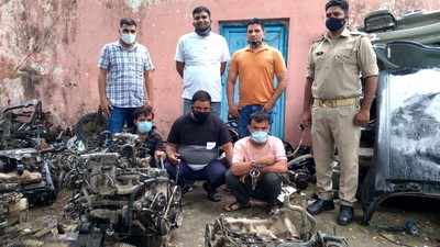 पुलिस से बचने के लिए आपस में सीक्रेट कोड में करते थे बात, मुजफ्फरनगर में अंतरराज्यीय वाहन चोर गिरोह पकड़ा गया