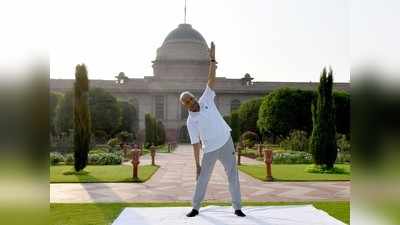 Yoga Day 2021: যোগাসন করলেন রাষ্ট্রপতি, কেন্দ্রীয় মন্ত্রীরাও