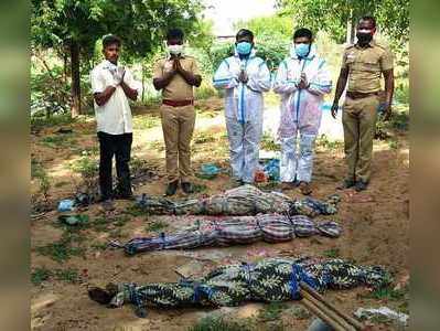 ஆதரவற்ற உடல்கள் நல்லடக்கம்;                                                  இவருக்கு குவியும் பாராட்டுக்கள்!