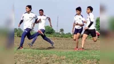 एमपी की फोगाट बेटियां, मजदूर पिता ने खेत में दौड़ाकर तीनों को बनाया खिलाड़ी, एथलीट हंट में मिलेगा मौका