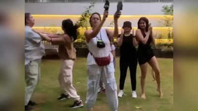 वीडियो: जान्‍हवी कपूर ने गैंग के साथ किया मजेदार डांस, भाई, दोस्‍त हर कोई हंसता रह गया