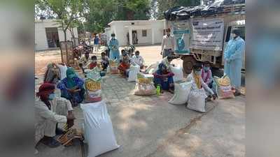 Hamirpur News: कोरोना संक्रमण काल में प्रवासी मजदूरों के लिए यह स्वयंसेवी संस्था बनी संजीवनी, मुफ्त बांटा एक महीने का राशन