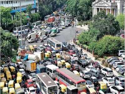 Bangalore Traffic Jam: ಏಕಕಾಲಕ್ಕೆ ಹಲವು ಕಾಮಗಾರಿ: ಇನ್ನೂ ಒಂದು ವಾರ ಬೆಂಗಳೂರು ನಗರದಲ್ಲಿ ಟ್ರಾಫಿಕ್‌ ಜಾಮ್‌..!