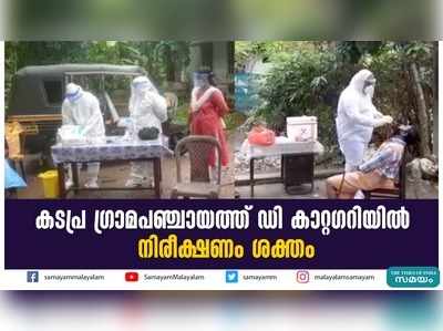 കടപ്ര ഗ്രാമപഞ്ചായത്ത് ഡി കാറ്റഗറിയില്‍; നിരീക്ഷണം ശക്തം