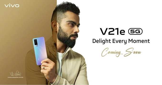 Vivo V21e 5G Look And Design