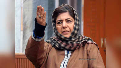 mehbooba mufti : जम्मू-काश्मीरच्या भल्यासाठी सरकारने पाकिस्तानशी चर्चा करावी