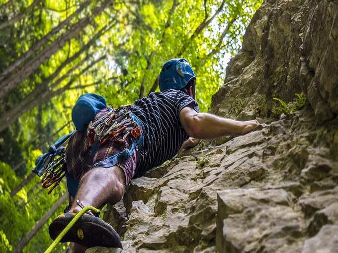 मध्य प्रदेश में रॉक क्लाइंबिंग - Rock Climbing In Madhya Pradesh In Hindi