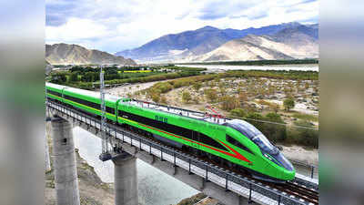 भारताची चिंता वाढणार? अरुणाचल सीमेलगत चीनने सुरू केली पहिली बुलेट ट्रेन