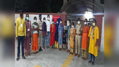 रांची आरपीएफ की नन्ही परी और मेरे दोस्त की टीम ने आठ नाबालिग लड़कियों को दलालों से कराया मुक्त