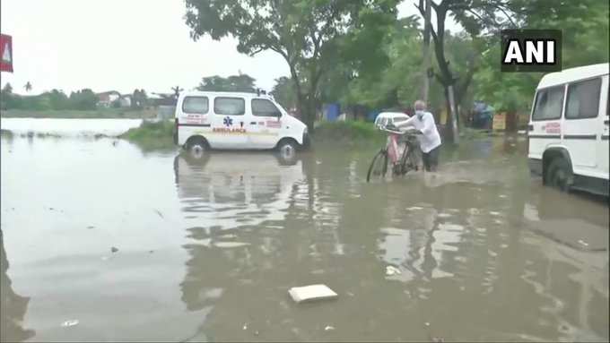 पटना के पॉश इलाके पाटलिपुत्र कॉलोनी का हाल