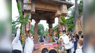 ಮುಂದಿನ ಫೆಬ್ರವರಿಗೆ ಏರ್‌ಪೋರ್ಟ್‌ ಮುಂದೆ ಕೆಂಪೇಗೌಡರ 108 ಅಡಿ ಎತ್ತರದ ಪ್ರತಿಮೆ ಅನಾವರಣ, ಅಶ್ವತ್ಥ ನಾರಾಯಣ ಭರವಸೆ