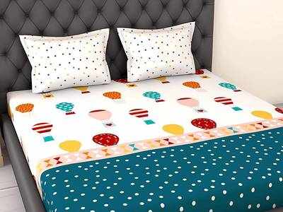 Double Bedsheets : कमरे को वाइब्रेंट लुक देने और कम्फर्ट के लिहाज से पर्फेक्ट हैं ये Bedsheets with Pillow Covers