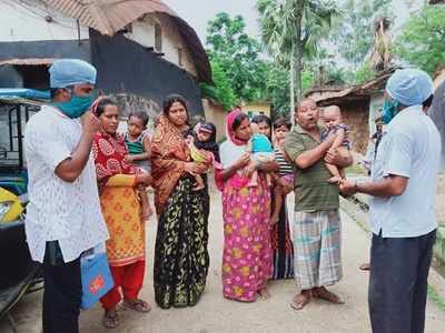 প্রশাসন নির্বিকার! রাস্তা সংস্কারের দাবিতে পোলিও টিকা বয়কট গ্রামবাসীর