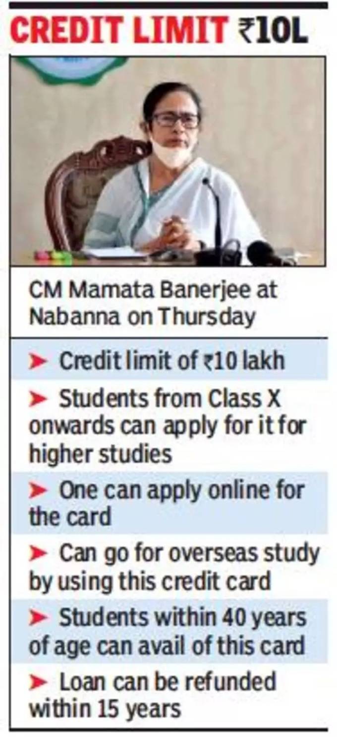 WB Student Credit Card Scheme Details