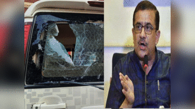 Lucknow news: वसीम रिजवी के काफिले पर फेंके गए पत्थर, हमलावरों को तलाशने में जुटी पुलिस