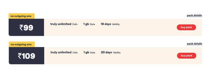 Vi Rs 99 And 109 Prepaid Recharge Plans