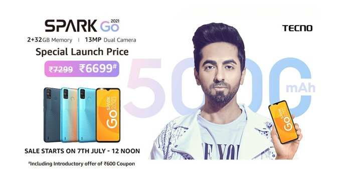 Tecno Spark Go 2021 Price In India And Availability