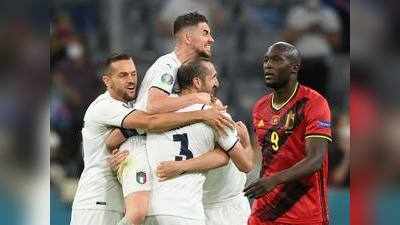 Euro 2020 Italy beat Belgium: इटली ने बेल्जियम को हराकर सेमीफाइनल में बनाई जगह, स्पेन से होगा मुकाबला