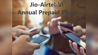 हर महीने रिचार्ज का झंझट खत्म! Jio-Airtel-Vi के वार्षिक प्लान, 3GB प्रतिदिन डाटा-कॉलिंग-OTT ऐप्स जैसे कई बेनिफिट्स