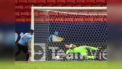 Copa America : उरूग्वे को पेनल्टी शूटआउट में 4-2 से हराकर कोलंबिया ने सेमीफाइनल में बनाई जगह