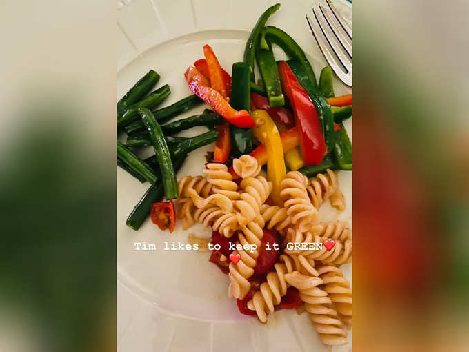 Pasta Cooked By Taimur