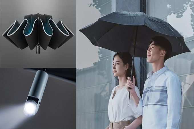 xiaomi youpin umbrella with LED