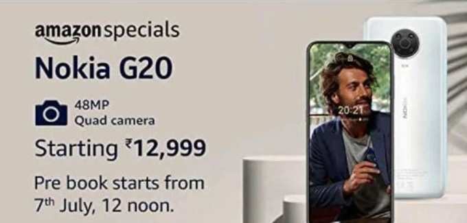 Nokia G20 Amazon Banner