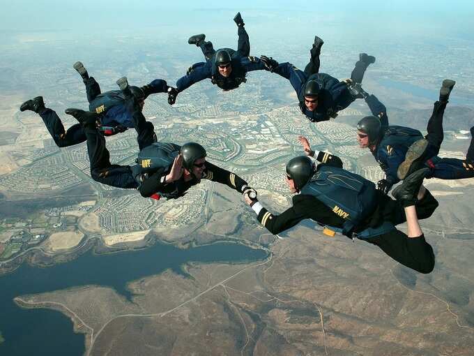 स्काइडाइविंग - Skydiving in Hindi