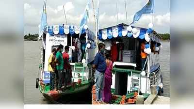 এবার ‘ভ্যাকসিনেশন অন বোট’, প্রত্যন্ত দ্বীপের বাসিন্দাদের টিকা