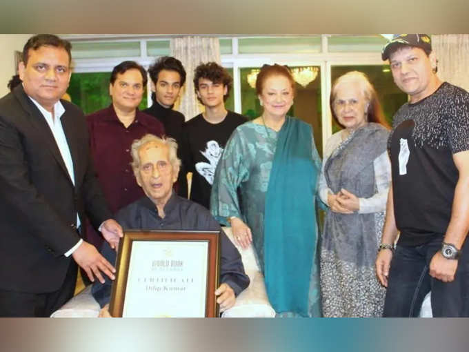 Dilip Kumar Family Photo