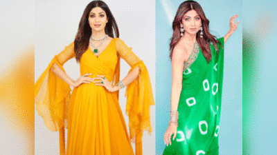 <strong>Shilpa Shetty Sexy Looks : </strong>शिल्पा शेट्टीने ट्रान्सपरंट साडीतून फ्लॉंट केली सेक्सी फिगर, कमनीय बांधा अन् मनमोहक लुक बघून चाहते घायाळ! 