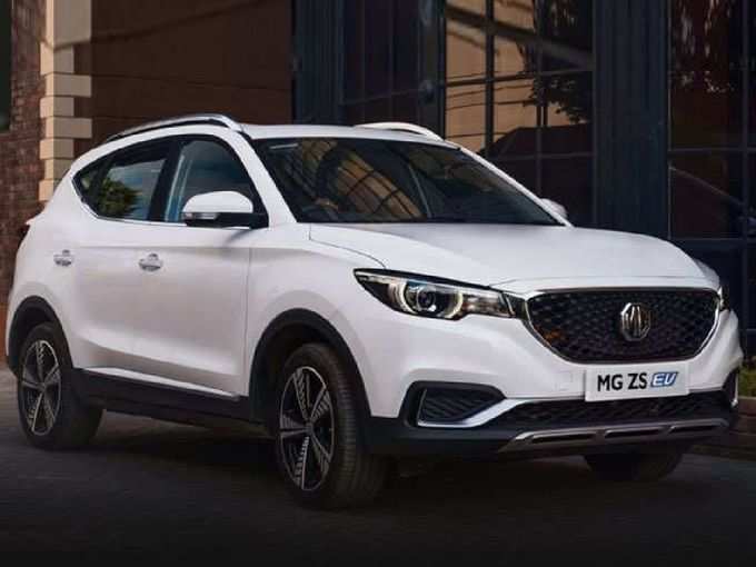 ​MG ZS EV एकदा चार्ज केल्यावर ३४० किलोमीटरपर्यंत रेंज-