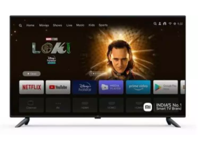 9. ​Mi 4X 50-inch Ultra HD LED Smart Android TV