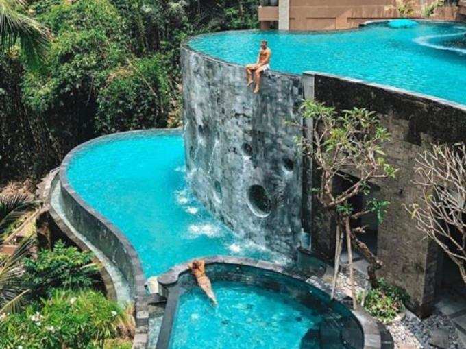 बाली का हैंगिंग गार्डन - Hanging Gardens Of Bali in Hindi