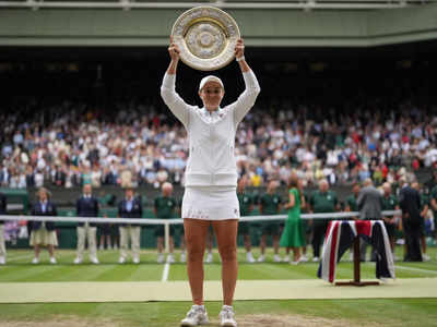 Ashleigh Barty Win Wimbledon:माजी क्रिकेटपटू अॅश्ले बार्टीने इतिहास घडवला, ४१ वर्षानंतर ऑस्ट्रेलियाला विम्बल्डन जेतेपद