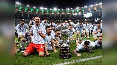Copa America Final: 28 साल बाद अर्जेंटीना चैंपियन, मेसी का उतरा बोझ