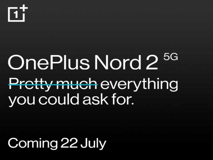 oneplus nord 2 launch date