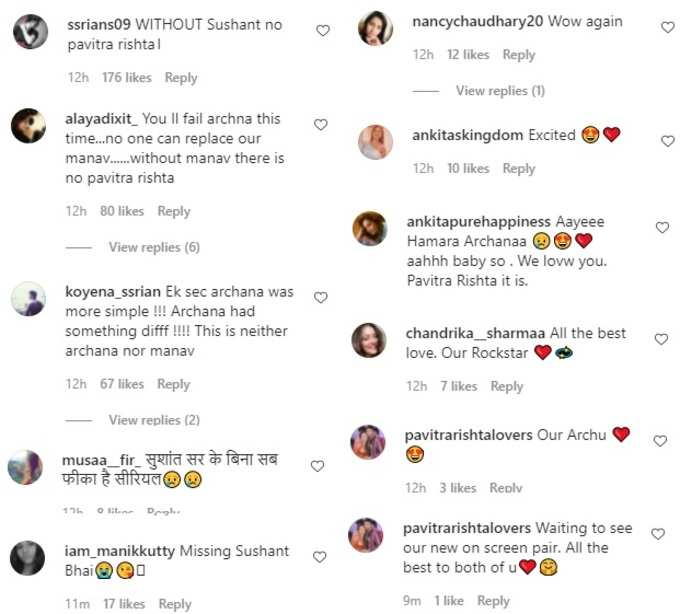 pavitra comments